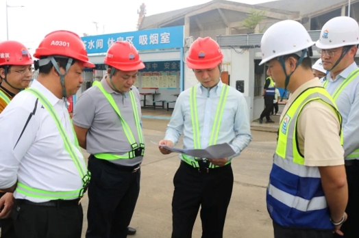 謀發(fā)展，強(qiáng)管理|騰越建科集團(tuán)總裁丁杰視察海南分公司